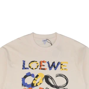 Colorful Graffiti Flower Emblem Print T-Shirt1.jpeg