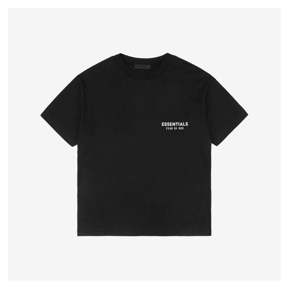 Fear of God Essentials HOLIDAY Silicone Letter Logo Print T-Shirt