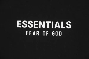 Essentials Fear of God logo print