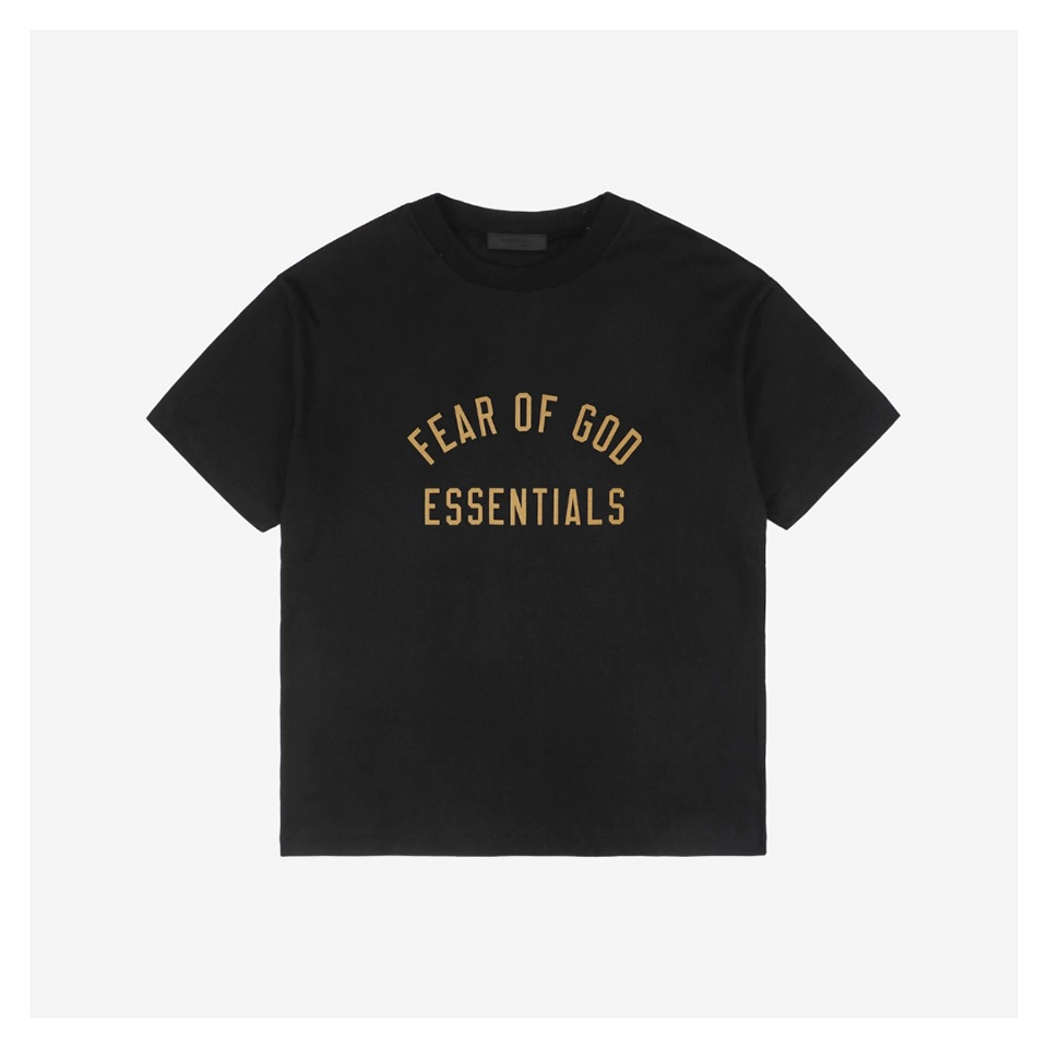 Fear of God Essentials “SCHOOL” Arc Letter Print T-Shirt