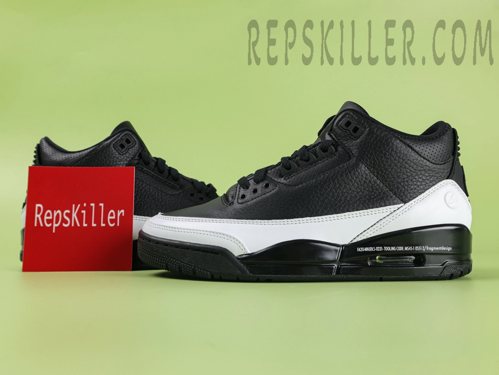 Fragment Design x Air Jordan 3 Retro SP “Black White”2