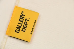 Gallery Dept California Exclusive Orange French Letter Print T-Shirt-7