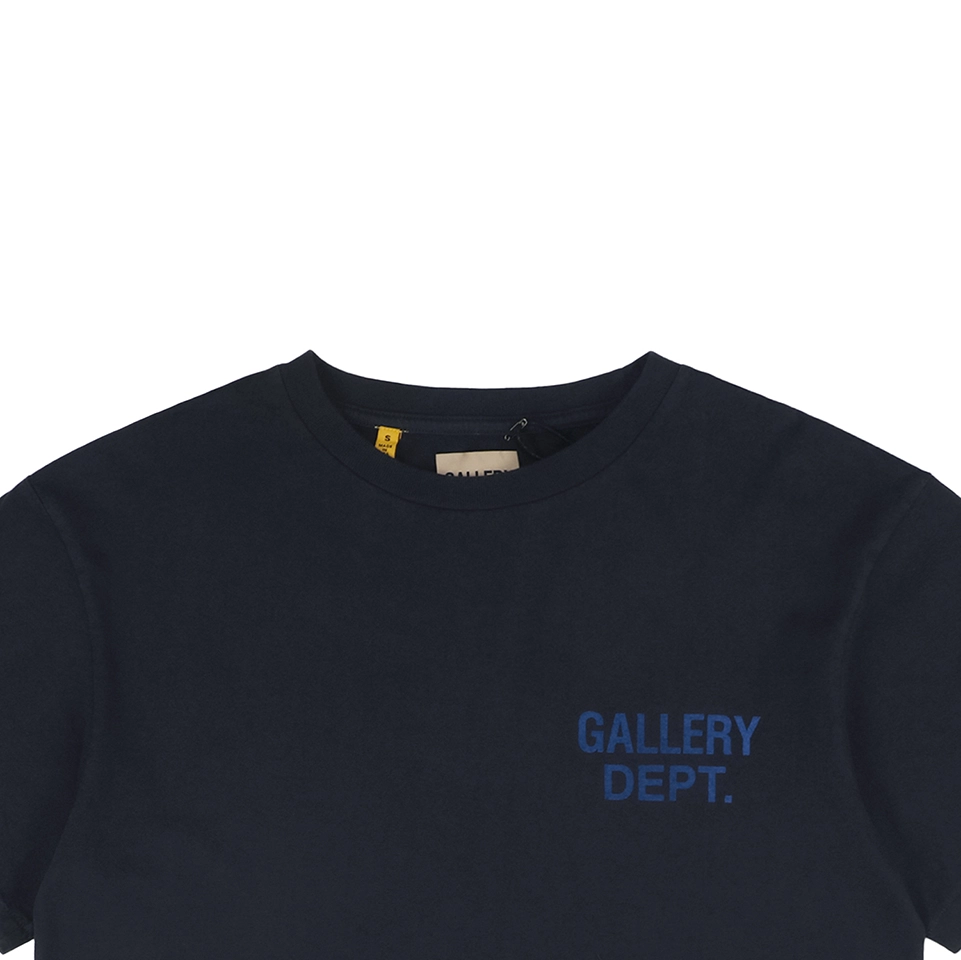 Gallery Dept Hollywood Exclusive Blue Letter Print T-Shirt1.jpeg