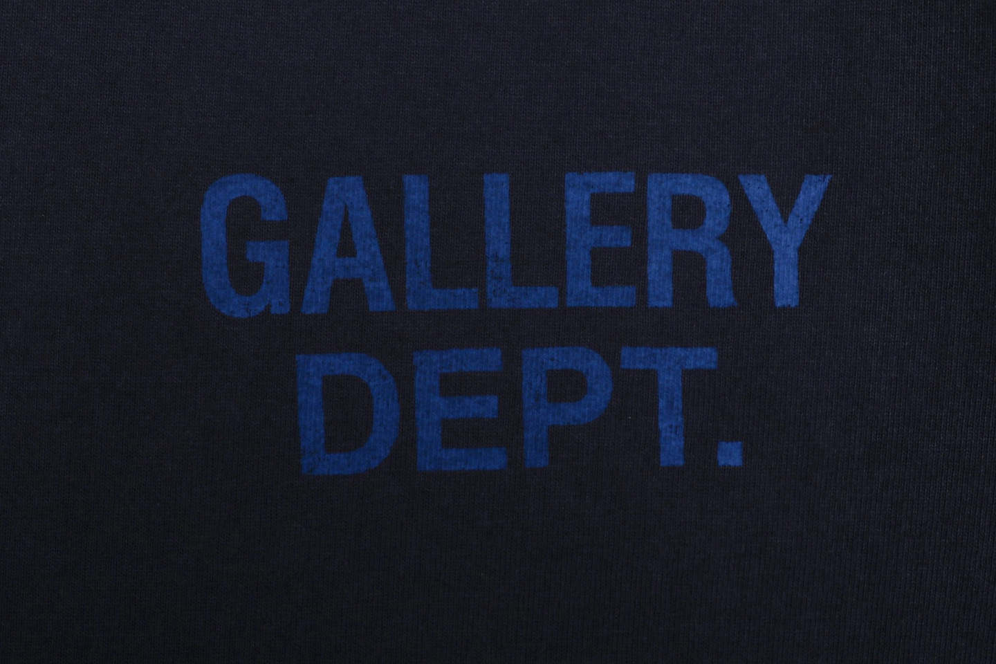 Gallery Dept Hollywood Exclusive Blue Letter Print T-Shirt4.jpeg