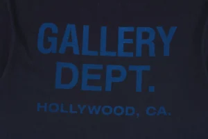 Gallery Dept Hollywood Exclusive Blue Letter Print T-Shirt6.jpeg