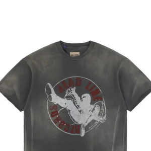 Gallery Dept Punk Vinyl Glitter Letter Print T-Shirt1.jpeg