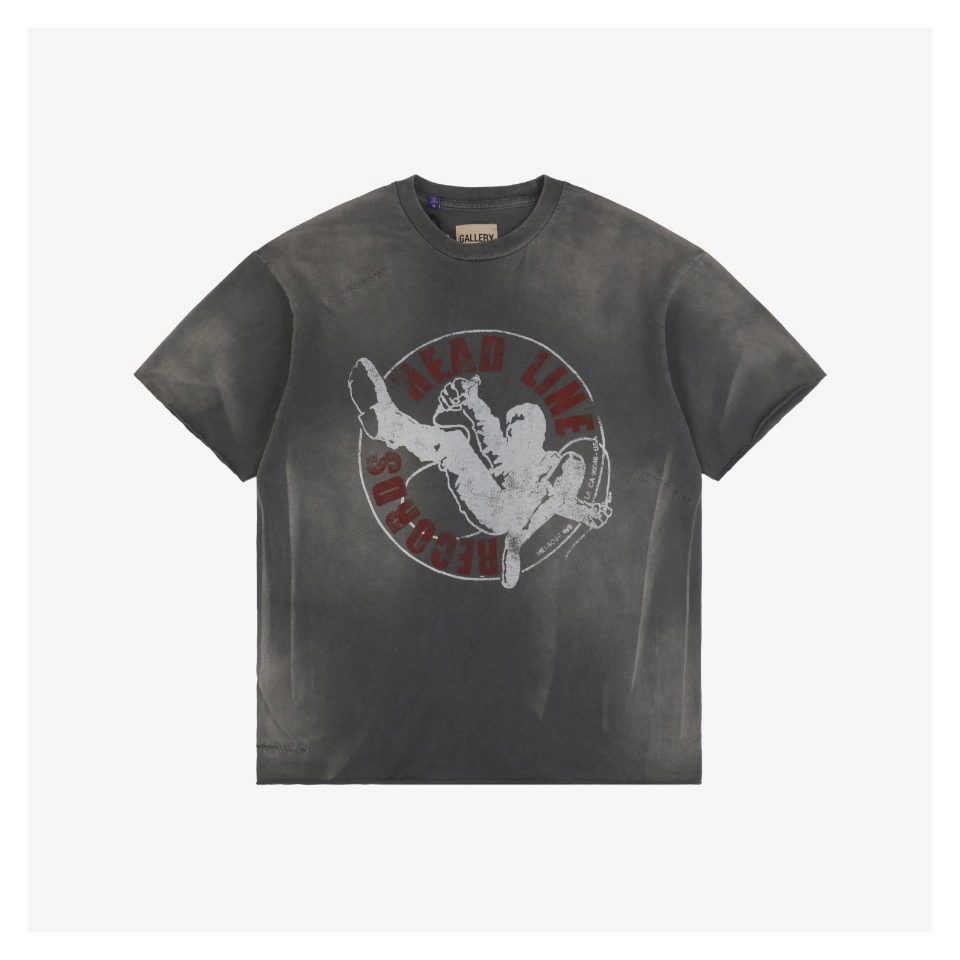 Gallery Dept Punk Vinyl Glitter Letter Print T-Shirt