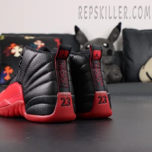 Jordan 12 Retro 'Flu Game' 2025 Heels