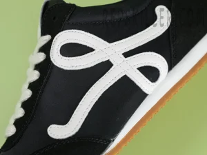 L Ballet Runner 2.0 in nylon and calfskin Black10