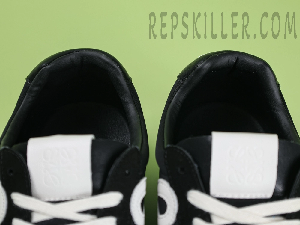 L Ballet Runner 2.0 in nylon and calfskin Black12