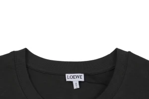 L Multicolor Loe Letter Embroidery T-Shirt-4