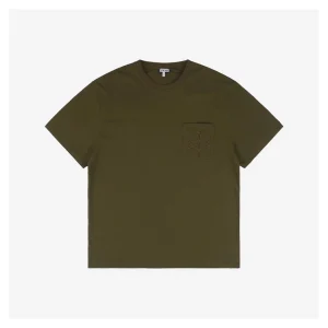 L Pocket Flower Emblem Embroidery T-Shirt5.jpeg