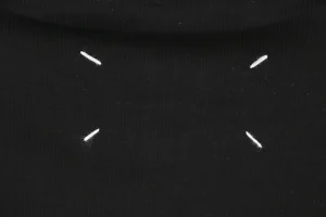 Maison Margiela Cut-Out Circle Number Print T-Shirt-5