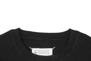 Maison Margiela Cut-Out Circle Number Print T-Shirt-6