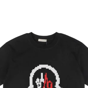 Mxxcler Pixel MK Large Logo Print T-Shirt10.jpeg