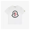 Mxxcler Pixel MK Large Logo Print T-Shirt White