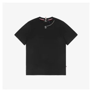 Mxxcler Rooster & M Letter Neckline Print T-Shirt