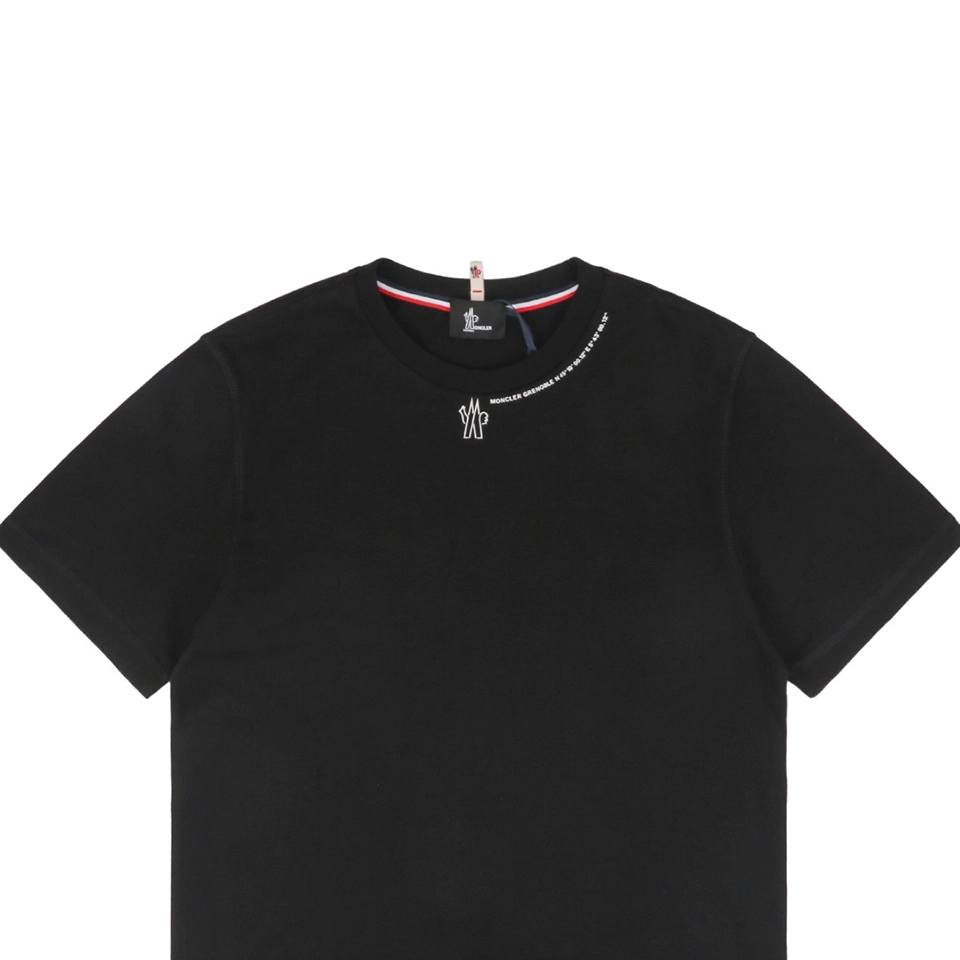 Mxxcler Rooster & M Letter Neckline Print T-Shirt4.jpeg