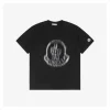 Mxxcler Vertical MK Large Logo Print T-Shirt (Black/White)