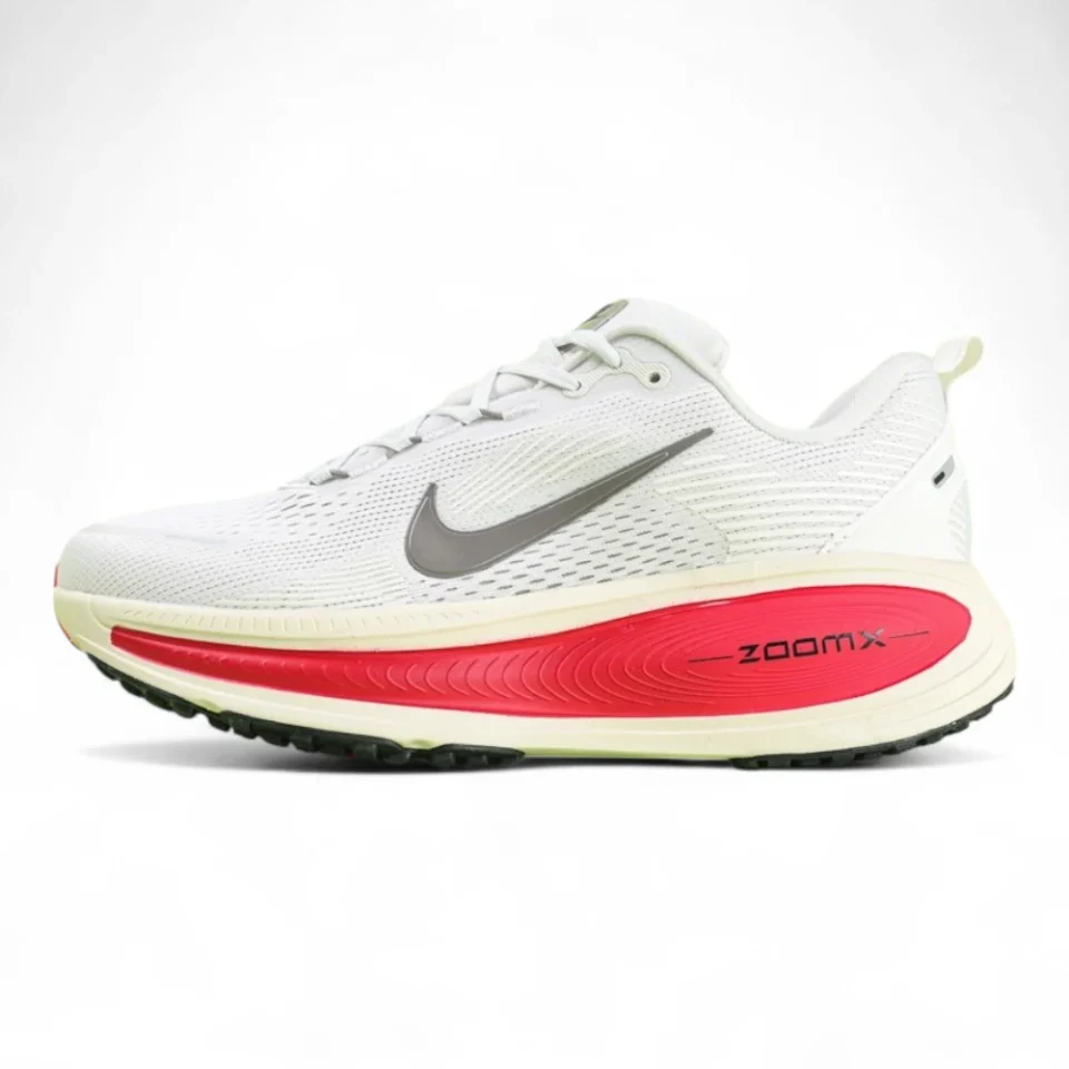 Nike Vomero 18 “Platinum Tint/Siren Red”