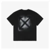 OFF WHITE Spray-Paint Arrow Graphic T-Shirt – Black/White