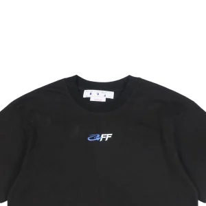 OFF-WHITE c:o VIRGIL Blue Arrow Letter Embroidery T-Shirt1.jpeg
