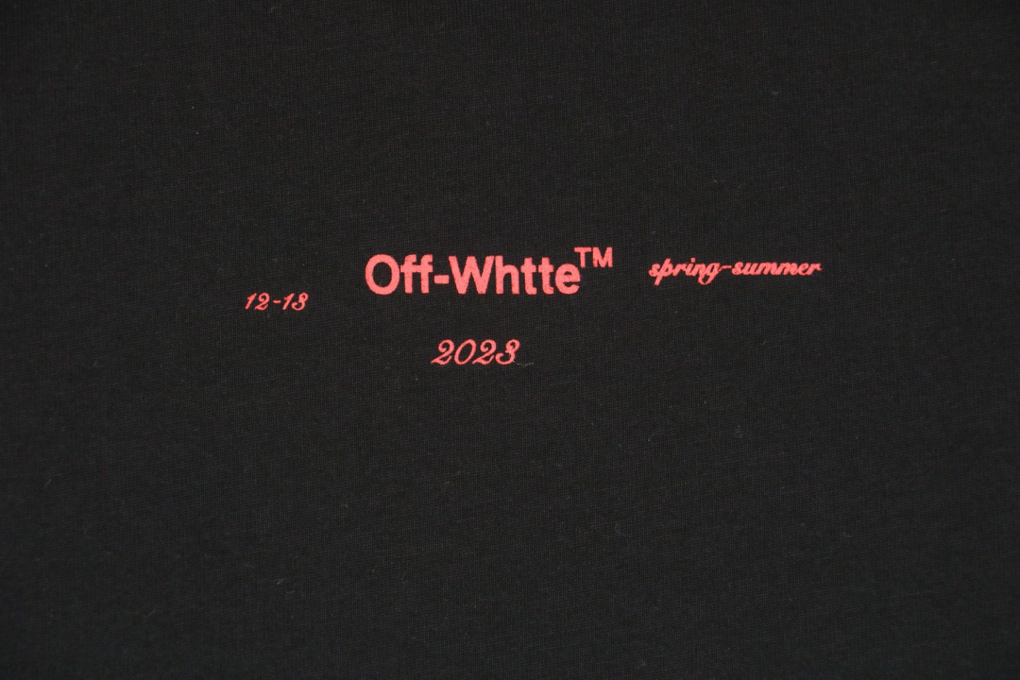 Off-White logo print