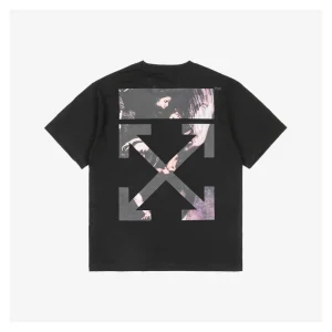OFF-WHITE c/o VIRGIL Religious Angel Wings Print T-Shirt