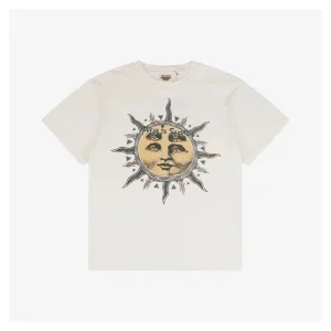 Saint Michael Four-Eyed Sun Print T-Shirt