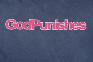 Saint Michael Gods Punishment Distressed & Destroyed Graphic T-Shirt-5