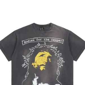 Saint Michael Jesus Hell & Angel Print T-Shirt4.jpeg