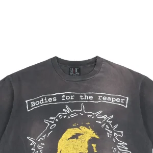 Saint Michael Jesus Hell & Angel Print T-Shirt6.jpeg