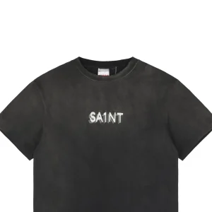 Saint Michael Phantom Saint Letter Print T-Shirt-2
