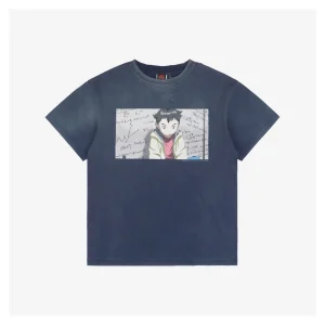 Saint Michael Pluto Distressed & Destroyed Graphic T-Shirt