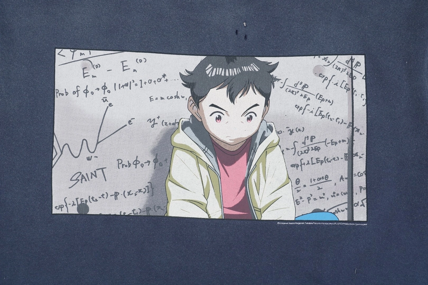 Saint Michael Pluto Distressed & Destroyed Graphic T-Shirt-4