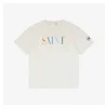 Saint Michael Rainbow “SAINT” Letter Print T-Shirt