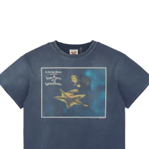 Saint Michael Star Smiley Distressed & Destroyed Graphic T-Shirt2.jpeg