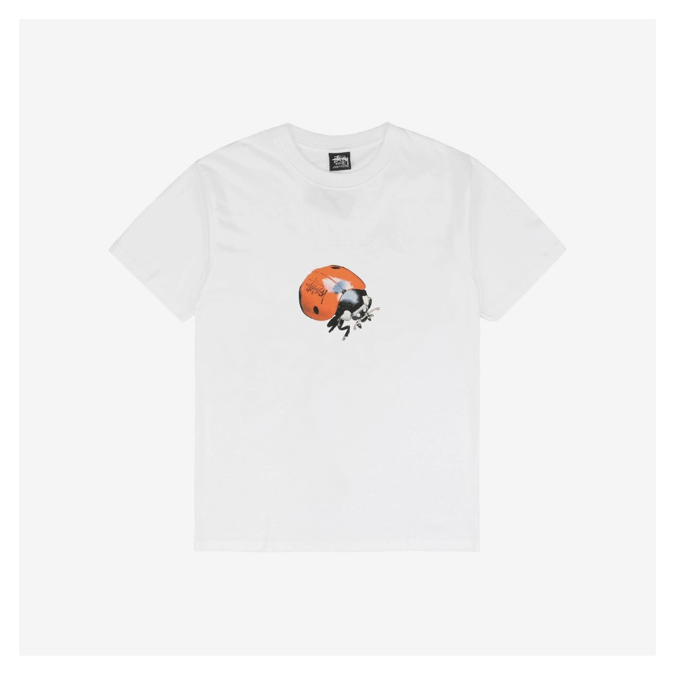 Stussy Ladybug Letter Graphic T-Shirt