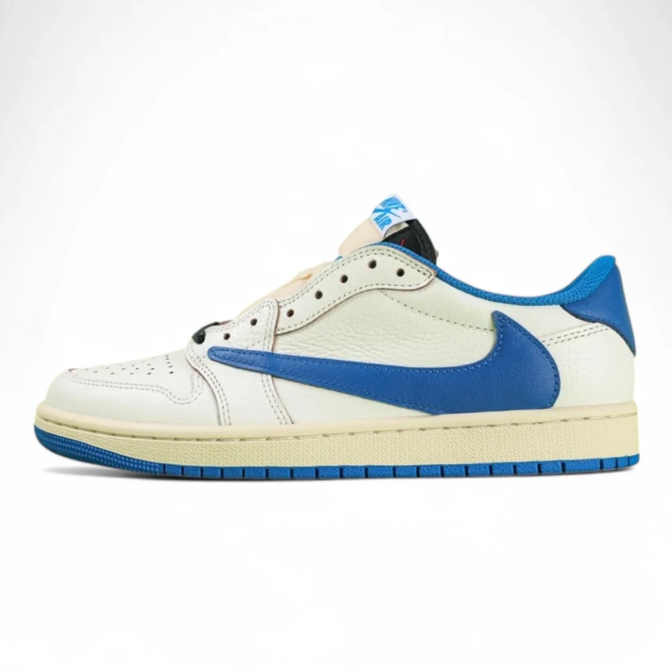 Travis Scott x Fragment x Air Jordan 1 Low OG “Military Blue”