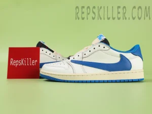 Travis Scott x Fragment x Air Jordan 1 Low OG “Military Blue”2
