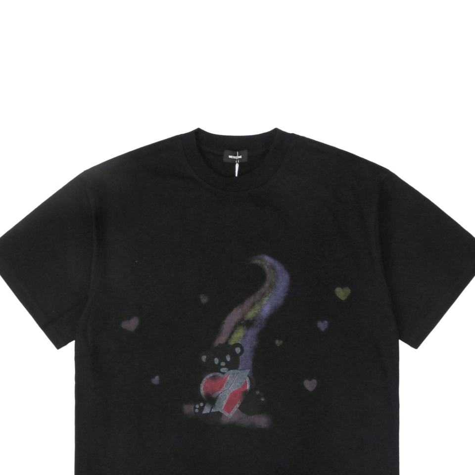 We11done Rainbow Heart Teddy Bear Print T-Shirt11.jpeg