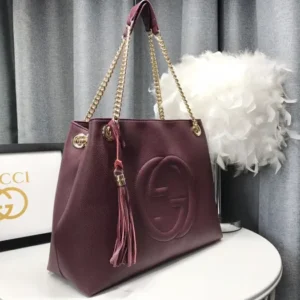 Replica GUCCI SOHO HANDBAG - near-authentic luxury replica handbag