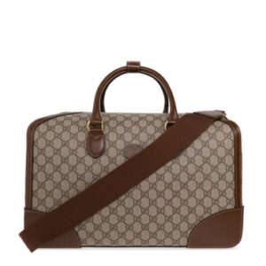 Replica GUCCI DUFFEL BAG GG SUPREME CANVAS - top-rated replica designer bag