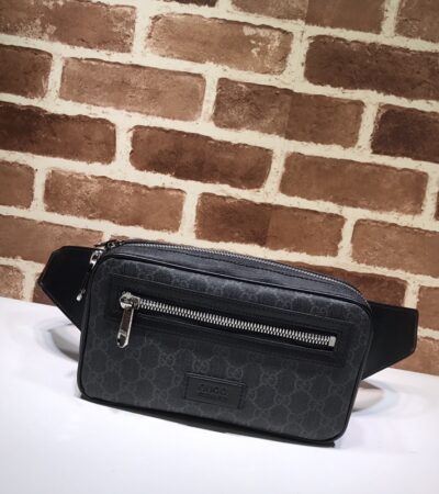 Replica Gucci Waist Bag Black - 1:1 designer replica handbag