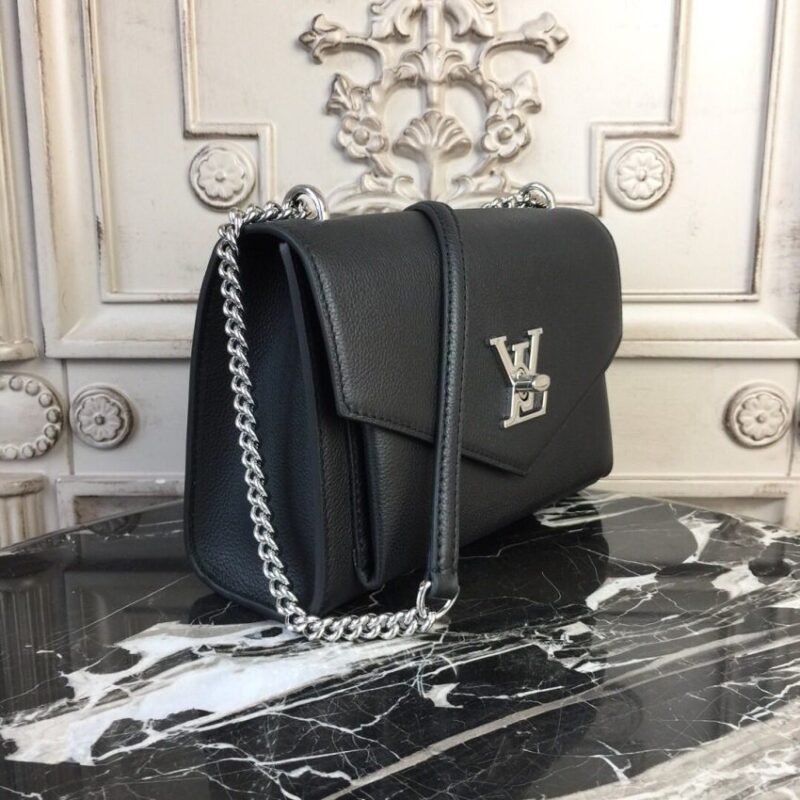Replica Louis Vuitton My Lock Black - top-rated replica designer bag