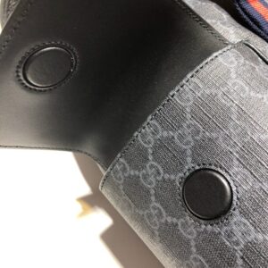 Replica Gucci Large Web Backpack Black - ultra-realistic fake designer tote