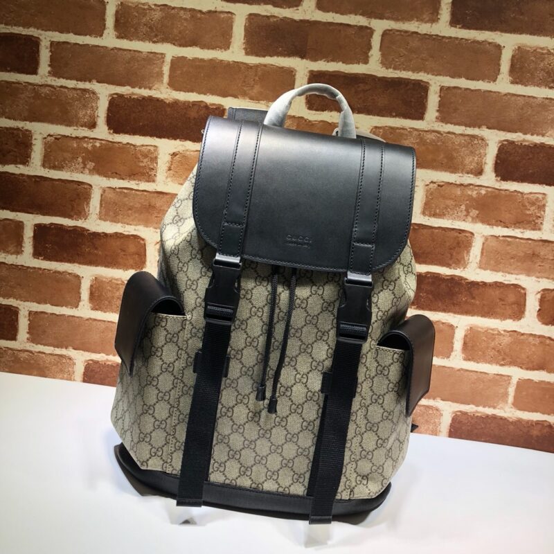 Replica Gucci Large Web Backpack Beige - premium-grade designer purse dupe