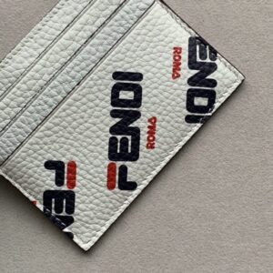 Replica Fendi Card Holder White - near-authentic luxury replica handbag