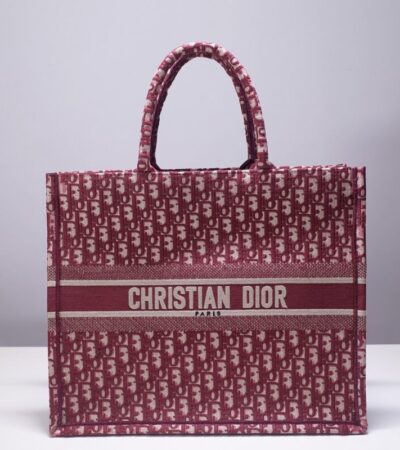 Replica Dior Tote Book Red Print - elite superclone designer purse
