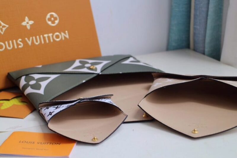 Replica Louis Vuitton Kirigami Pochette Pouch Nude - near-authentic luxury replica handbag